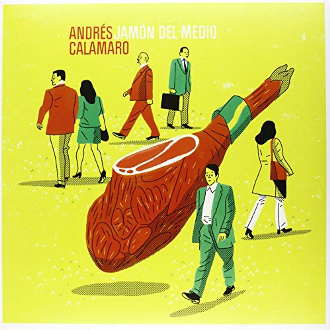 Andrés Calamaro JAMON DEL MEDIO Vinyl Record