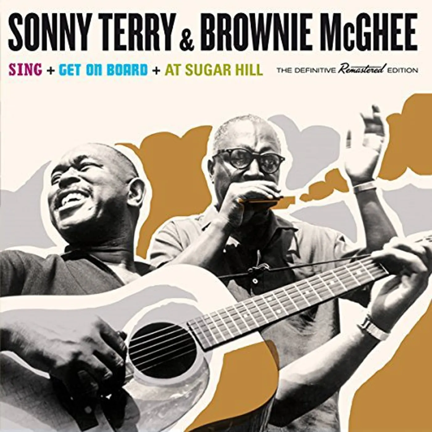 Sonny Terry and Brownie McGhee SING / GET ON BOARD / AT SUGAR HILL CD