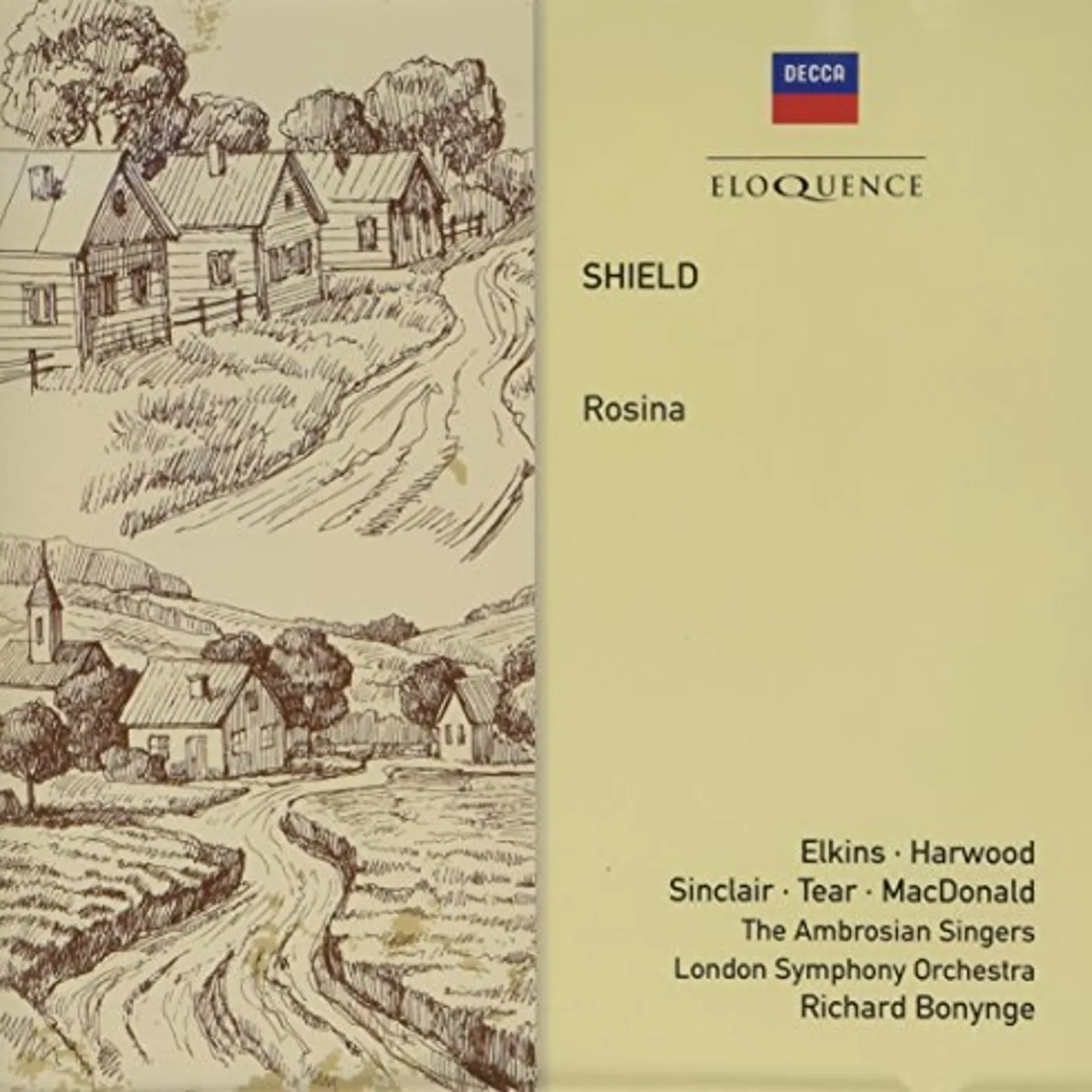 Richard Bonynge SHIELD: ROSINA CD