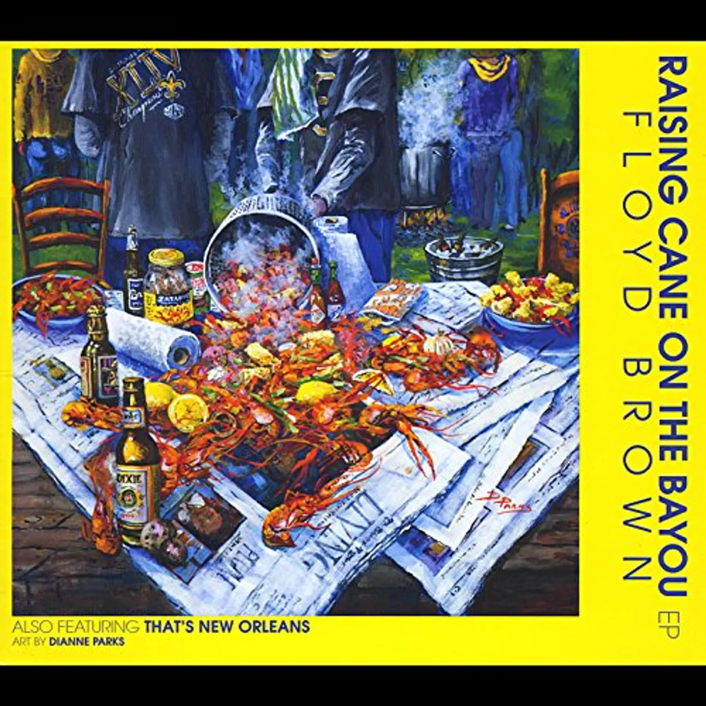 Floyd Brown RAISING CANE ON THE BAYOU CD