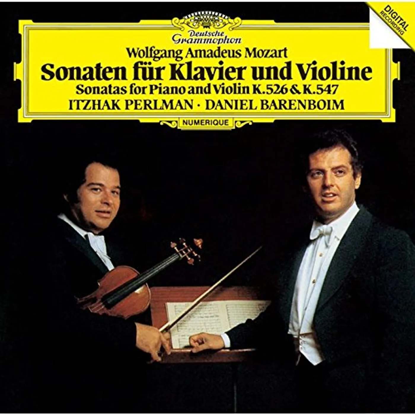 Itzhak Perlman MOZART: VIOLIN SONATAS K 526 & 547 CD