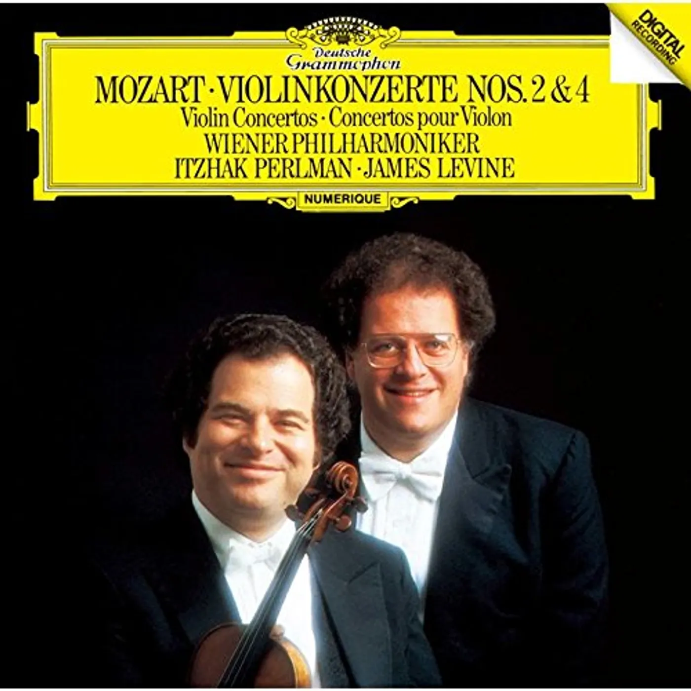 Itzhak Perlman MOZART: VIOLIN CONCERTOS NOS 2 & 4 CD
