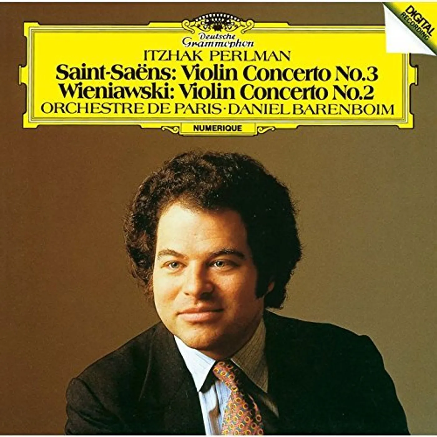 Itzhak Perlman SAINT-SAENS / WIENIAWSKI: VIOLIN CON CD
