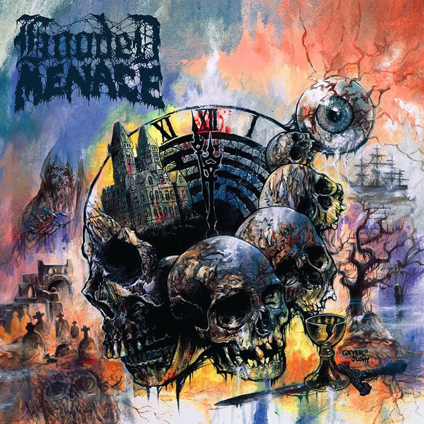 Hooded Menace LABYRINTH OF CARRION BREEZE Vinyl Record