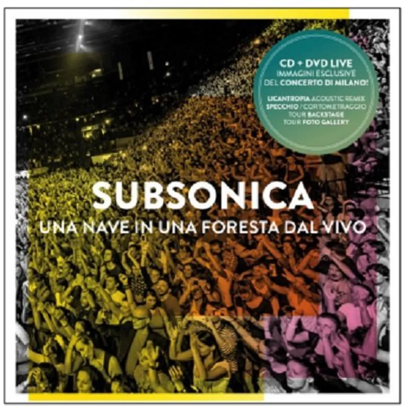 Subsonica UNA NAVE IN UNA FORESTA DAL VIVO CD