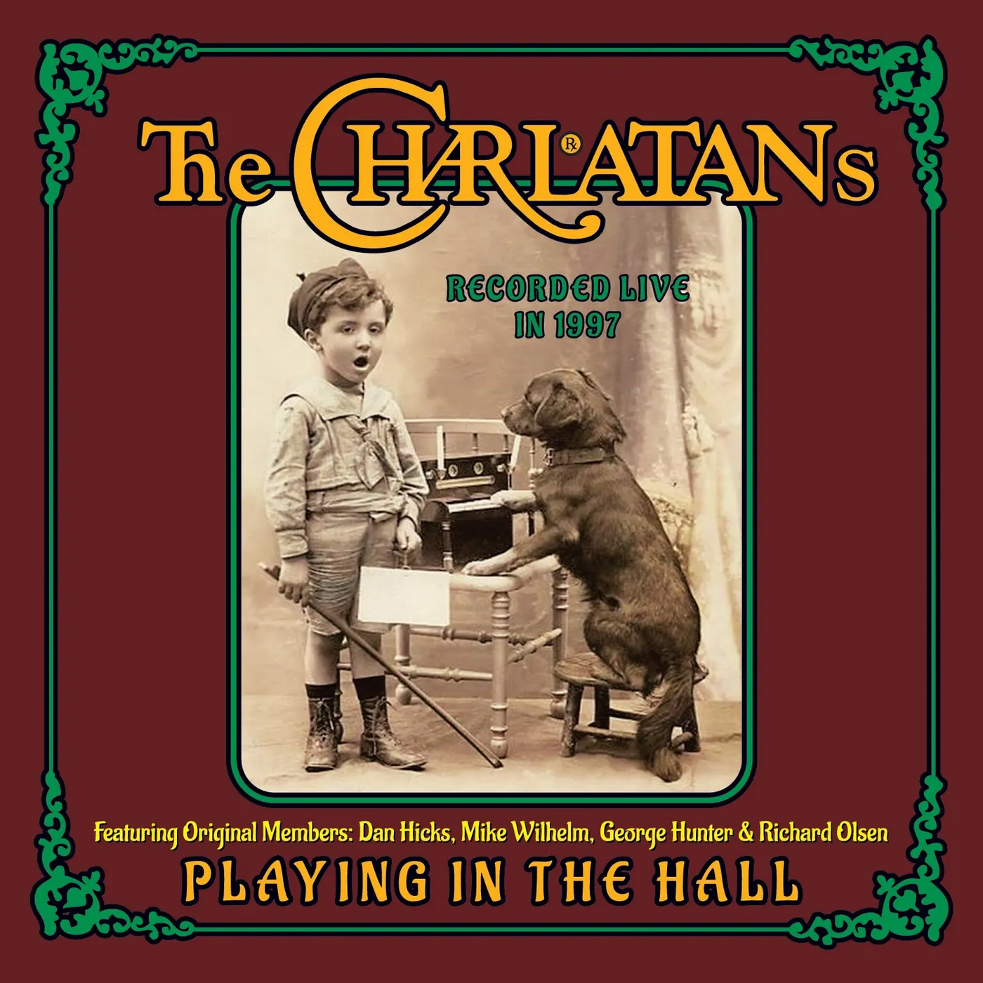 The Charlatans PLAYING IN THE HALL CD