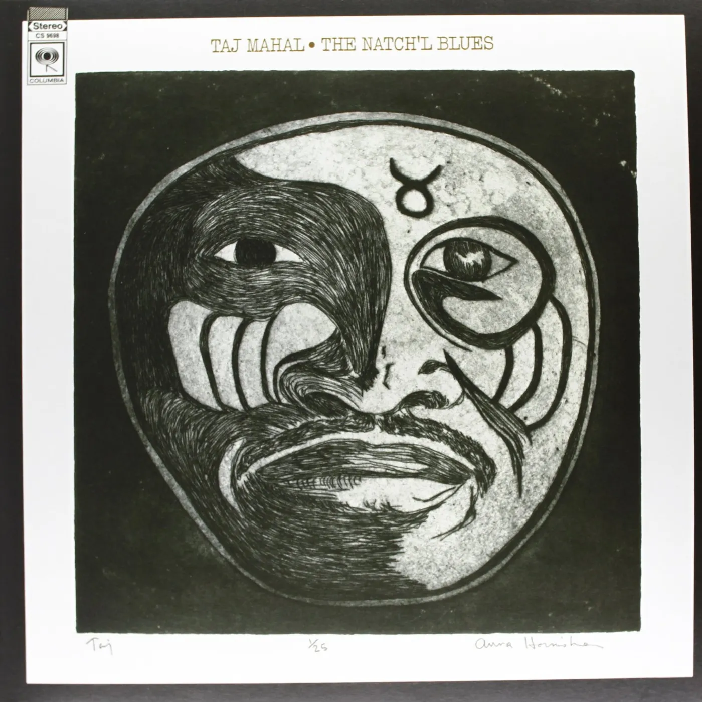 Taj Mahal NATCH'L BLUES Vinyl Record