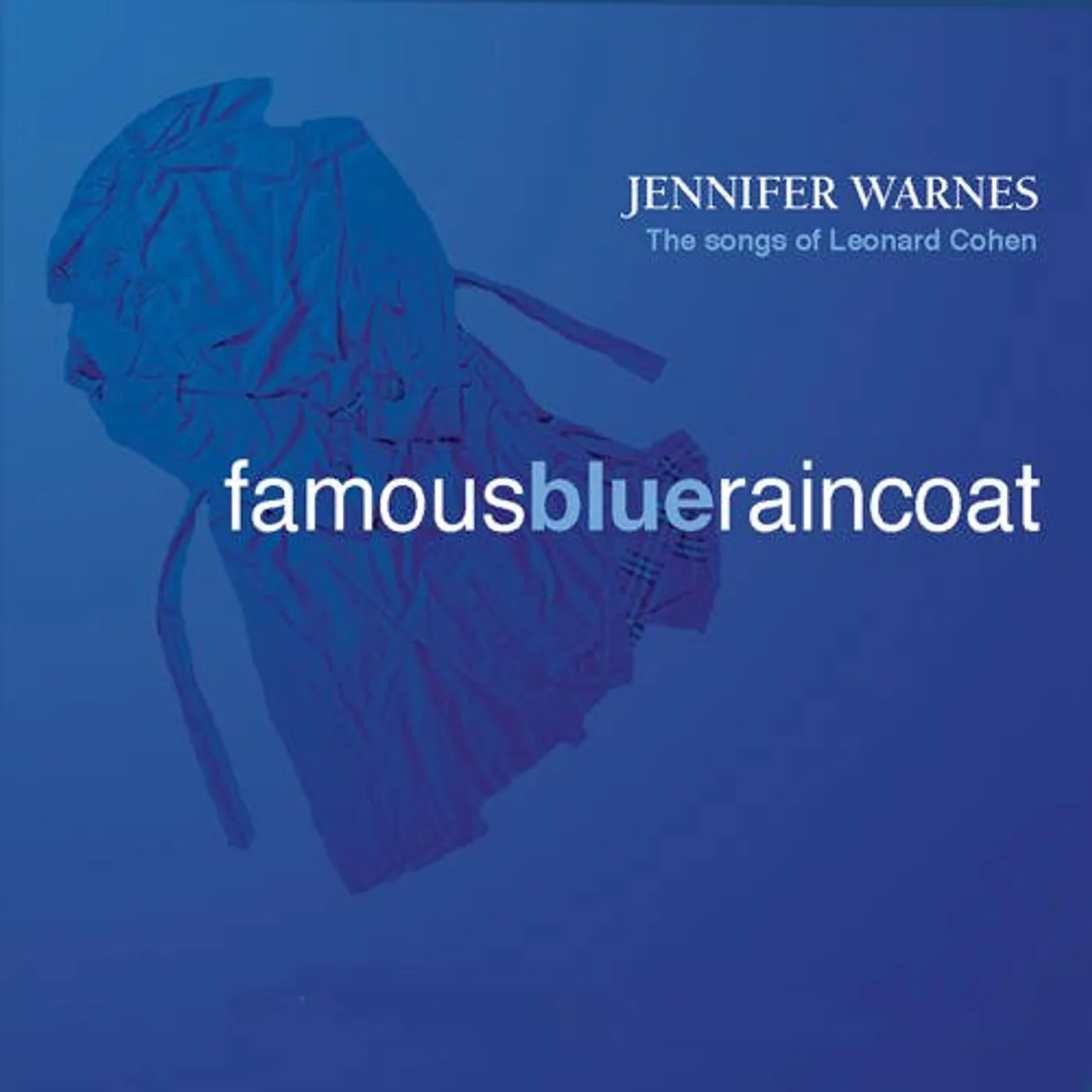 Jennifer Warnes FAMOUS BLUE RAINCOAT Vinyl Record