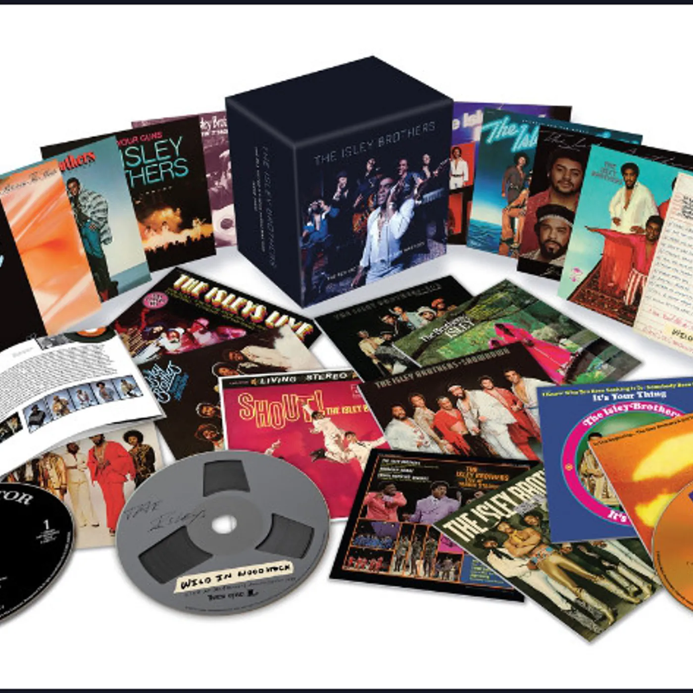 The Isley Brothers RCA VICTOR & T-NECK ALBUM MASTERS (1959-1983) CD