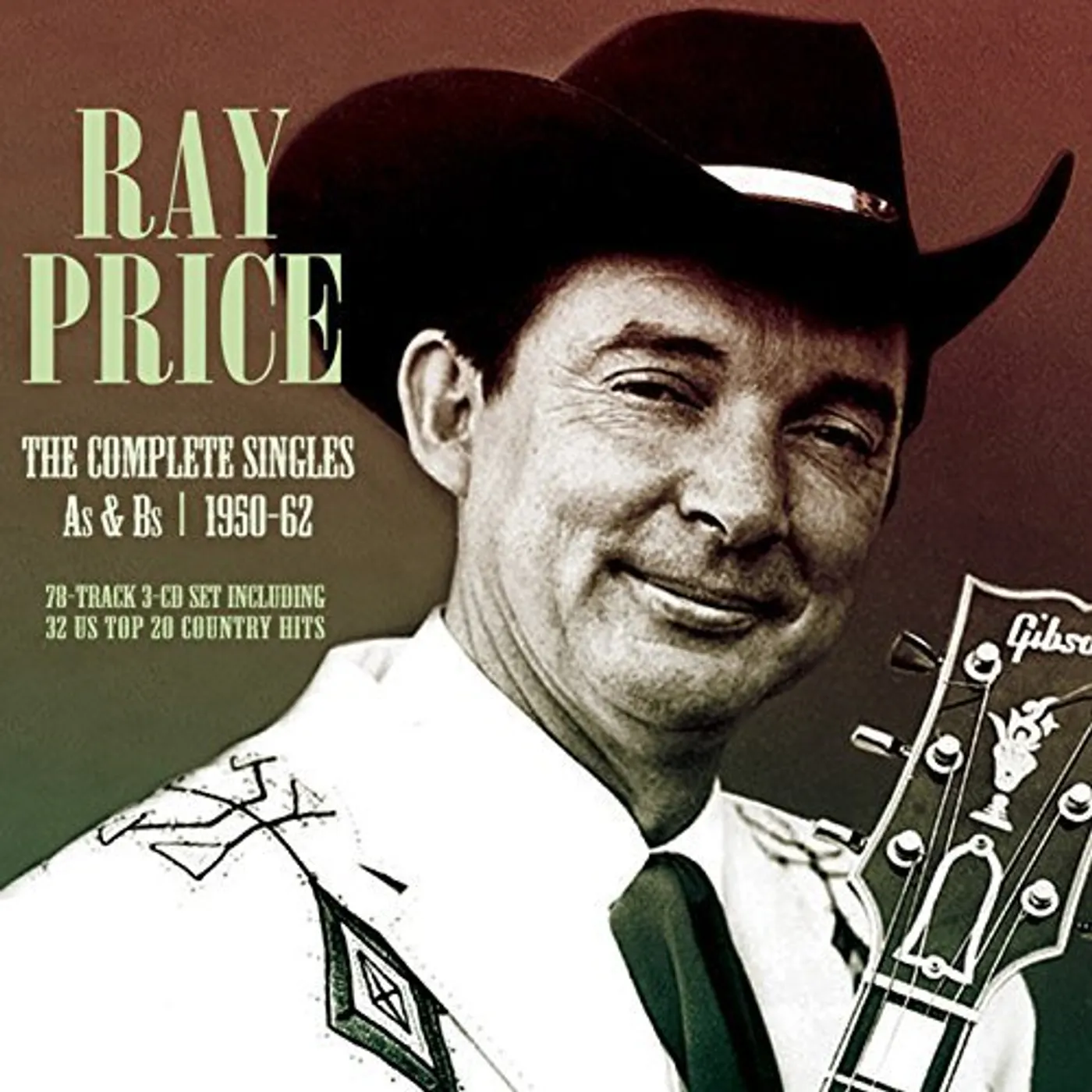 Ray Price COMPLETE SINGLES AS & BS 1950-62 CD