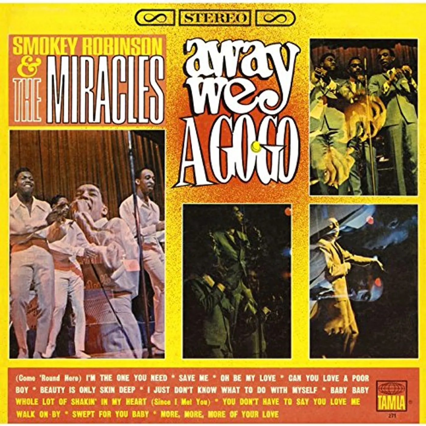 Smokey Robinson AWAY WE A GO-GO CD