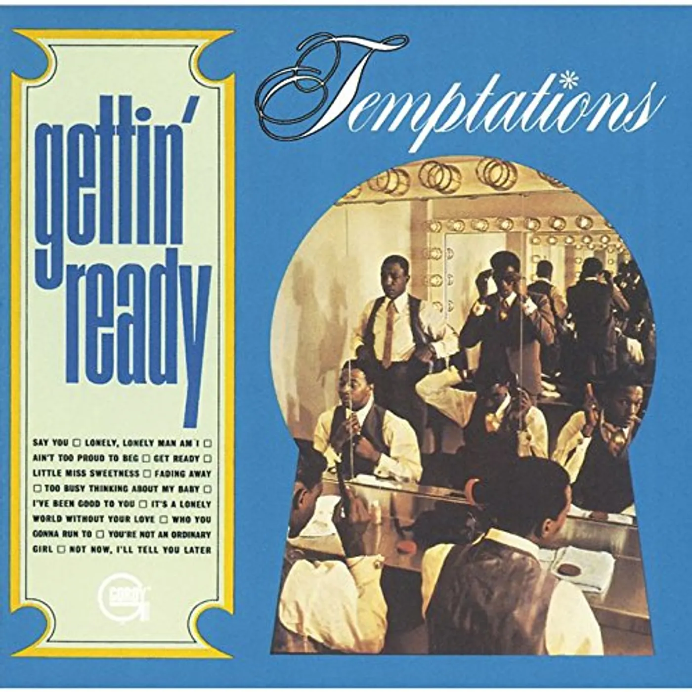 The Temptations GETTIN READY CD