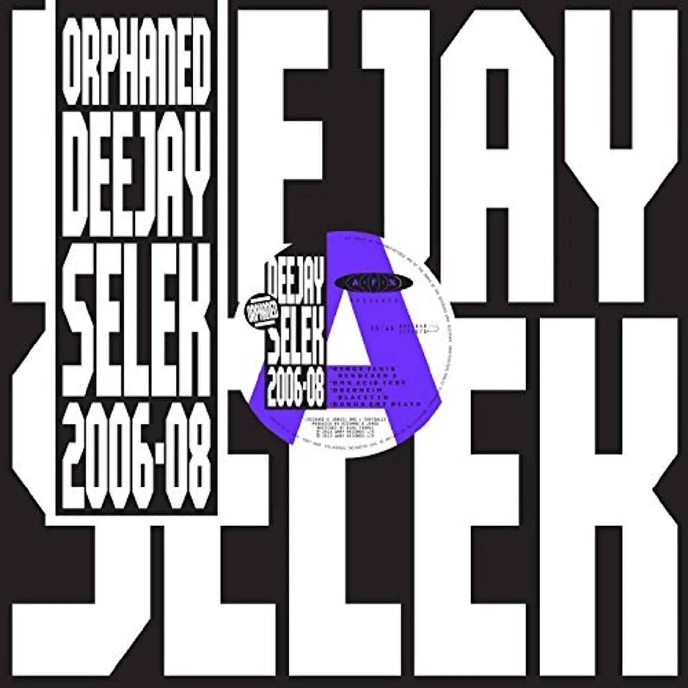 AFX ORPHANED DEEJAY SELEK 2006-2008 CD