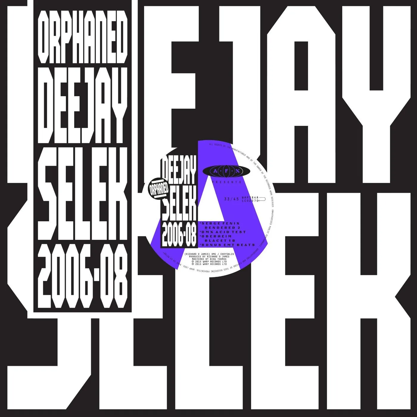 AFK ORPHANED DEEJAY SELEK 2006-2008 Vinyl Record