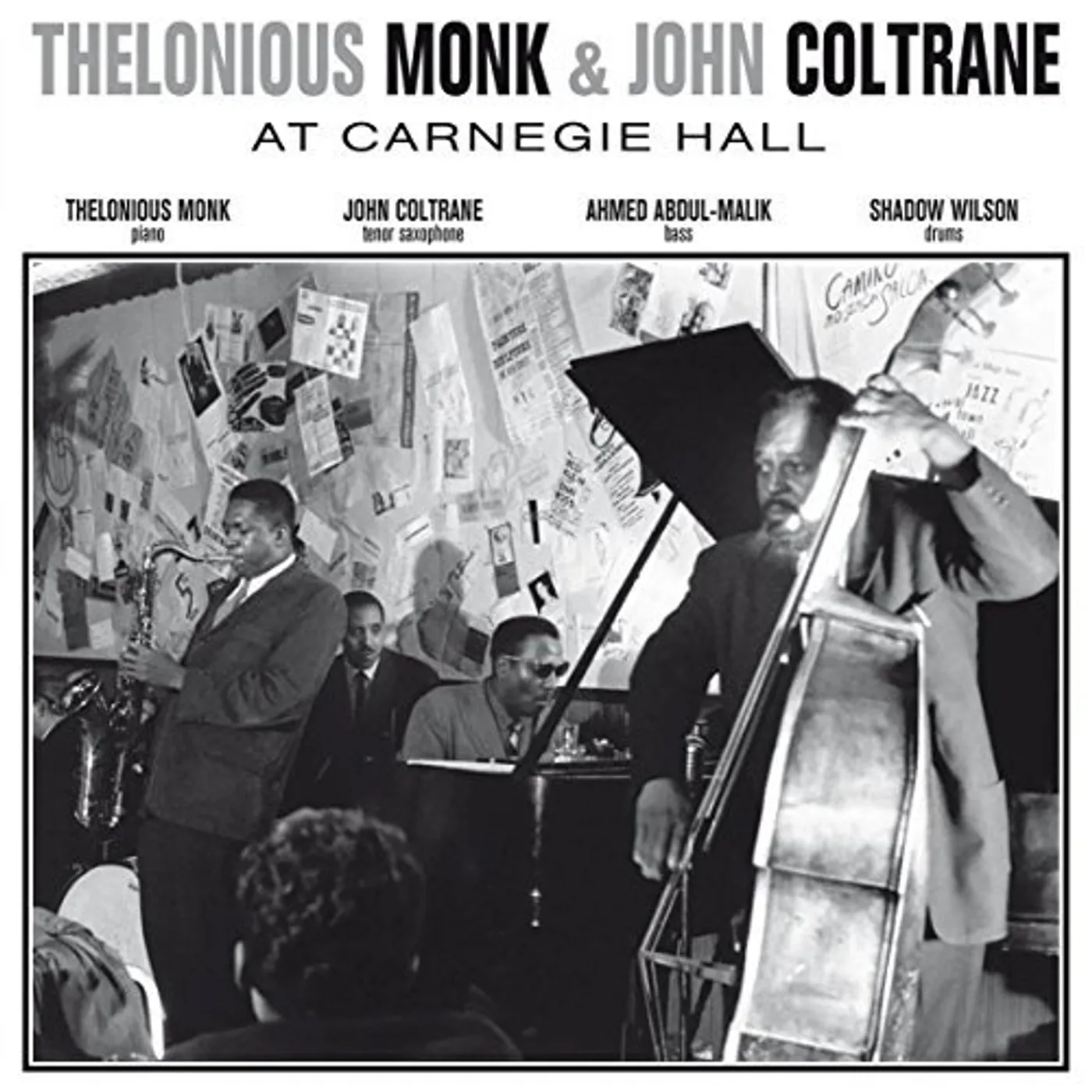 Thelonious Monk & John Coltrane AT CARNEGIE HALL NOVEMBER 29 1957 Vinyl Record