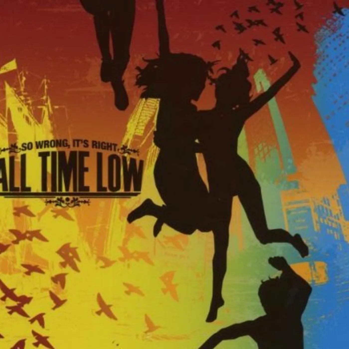 All Time Low SO WRONG IT'S RIGHT - GOLD Vinyl Record - Colored Vinyl, Gold Vinyl