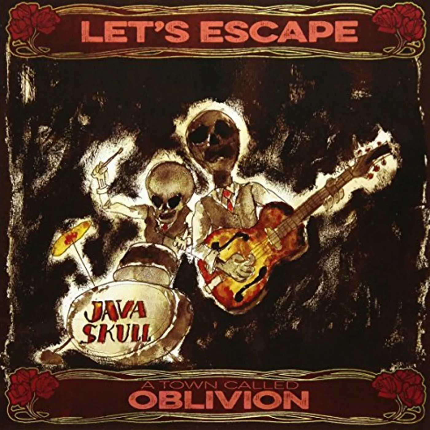 Java Skull LET'S ESCAPE (PINK OPAQUE VINYL) Vinyl Record