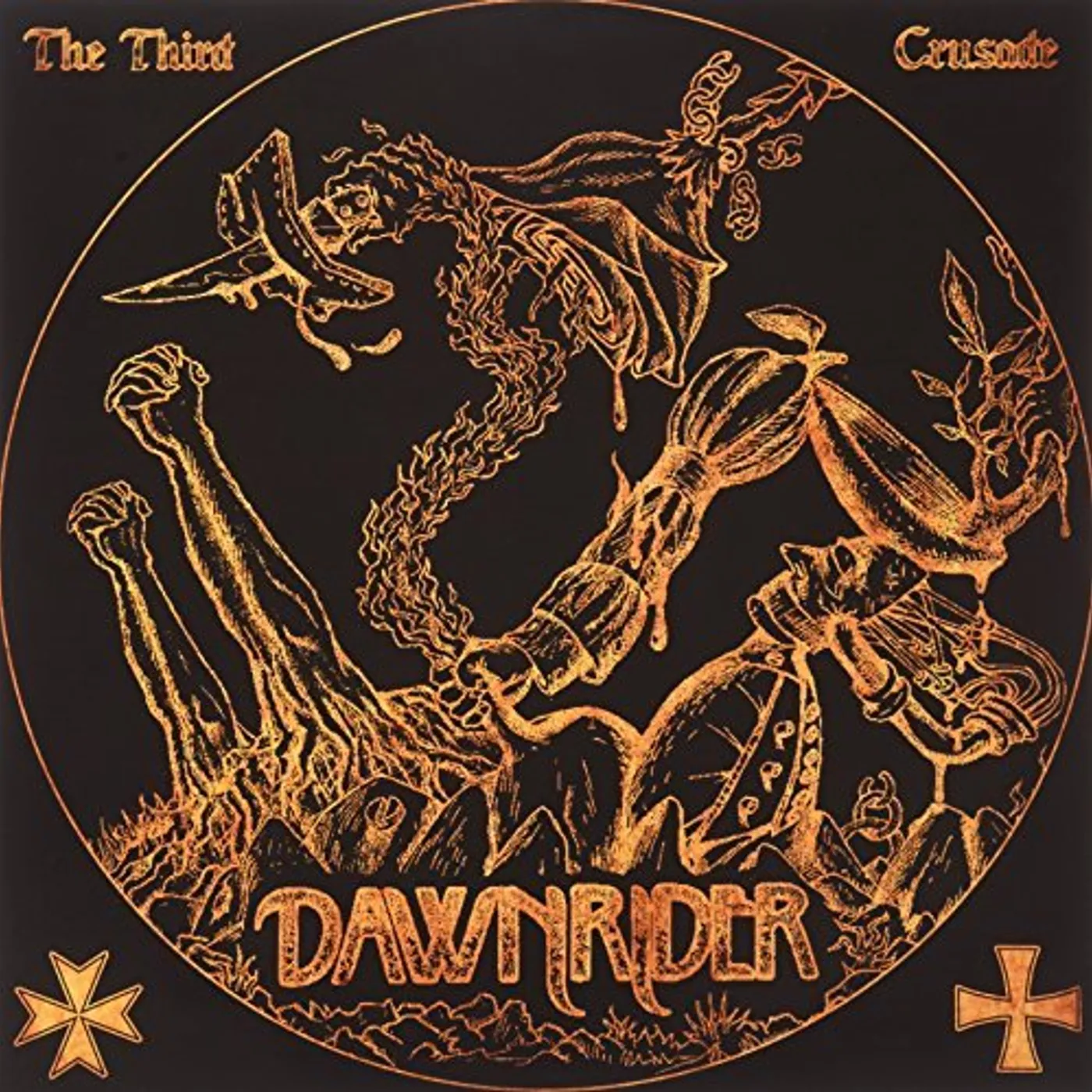 Dawnrider THE THIRD CRUSADE (PICTURE DISC) Vinyl Record