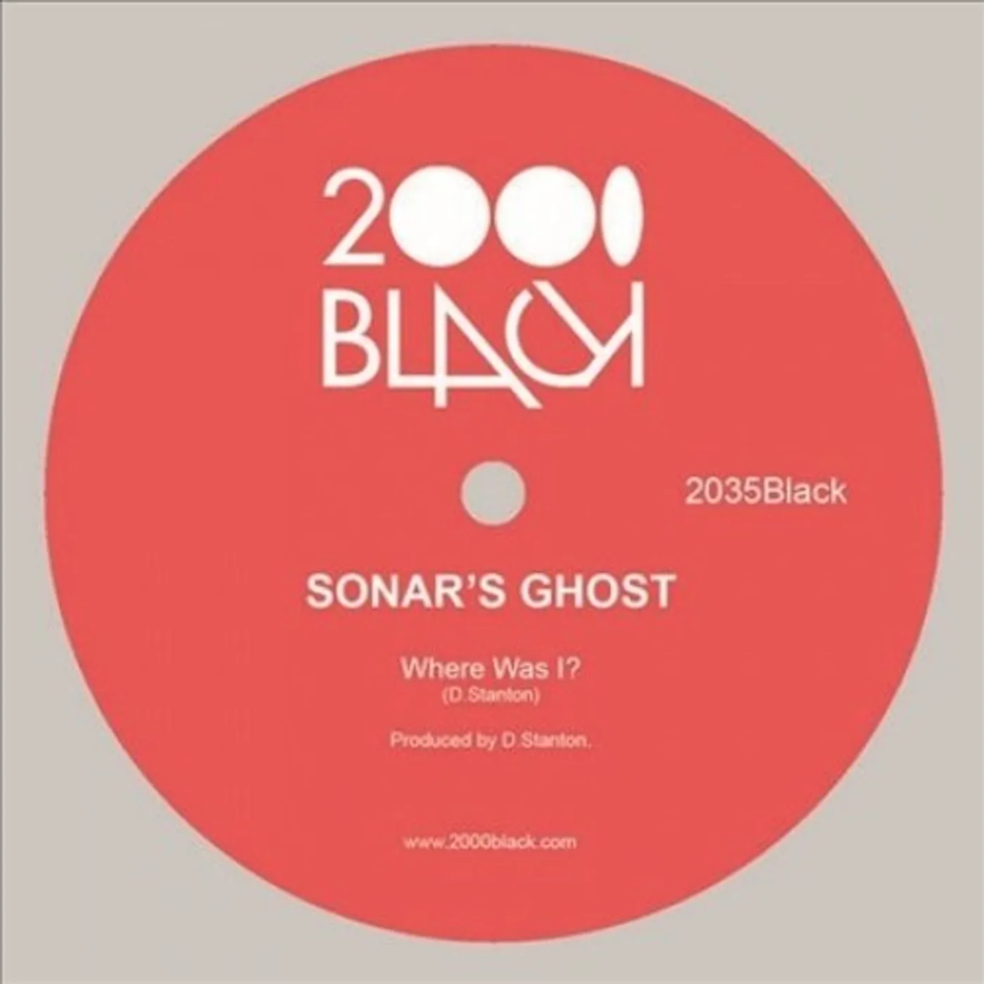 Sonar's Ghost WHERE WAS I Vinyl Record