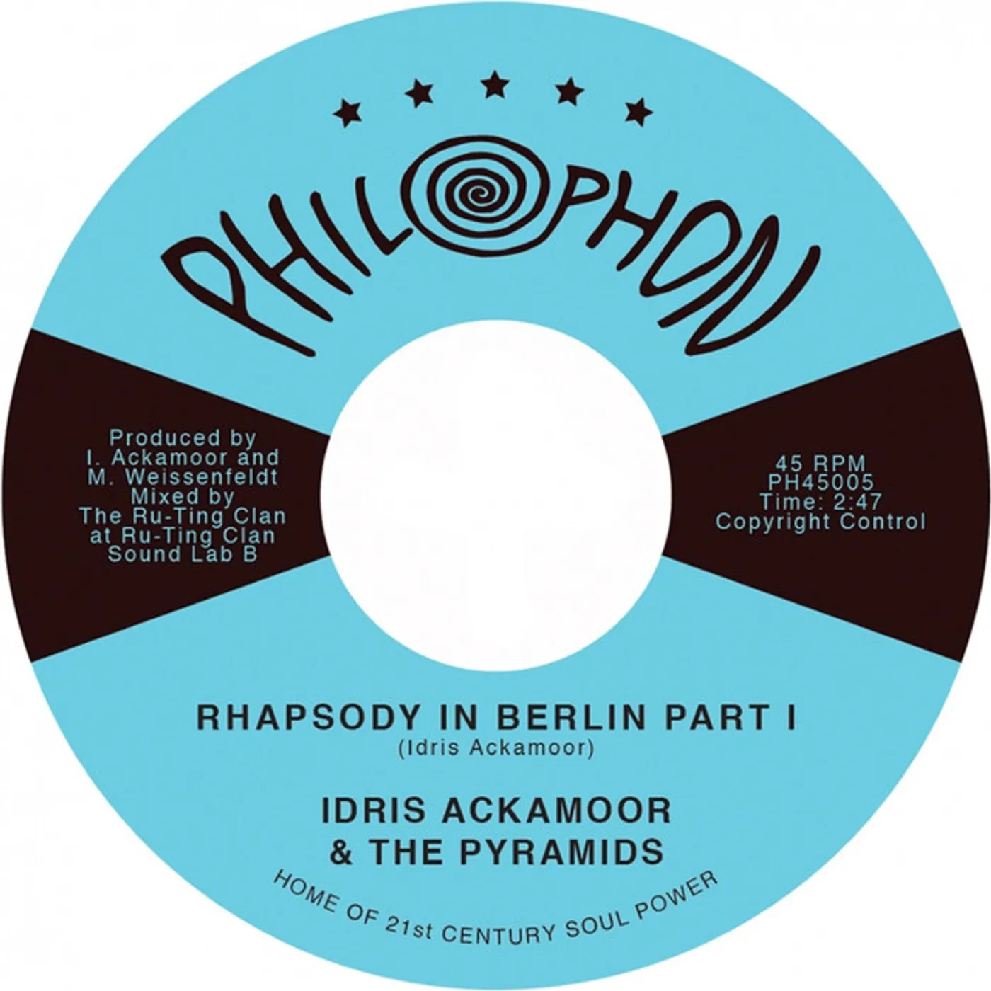 Idris Ackamoor & The Pyramids Rhapsody in Berlin Part 1 and 2 Vinyl Record