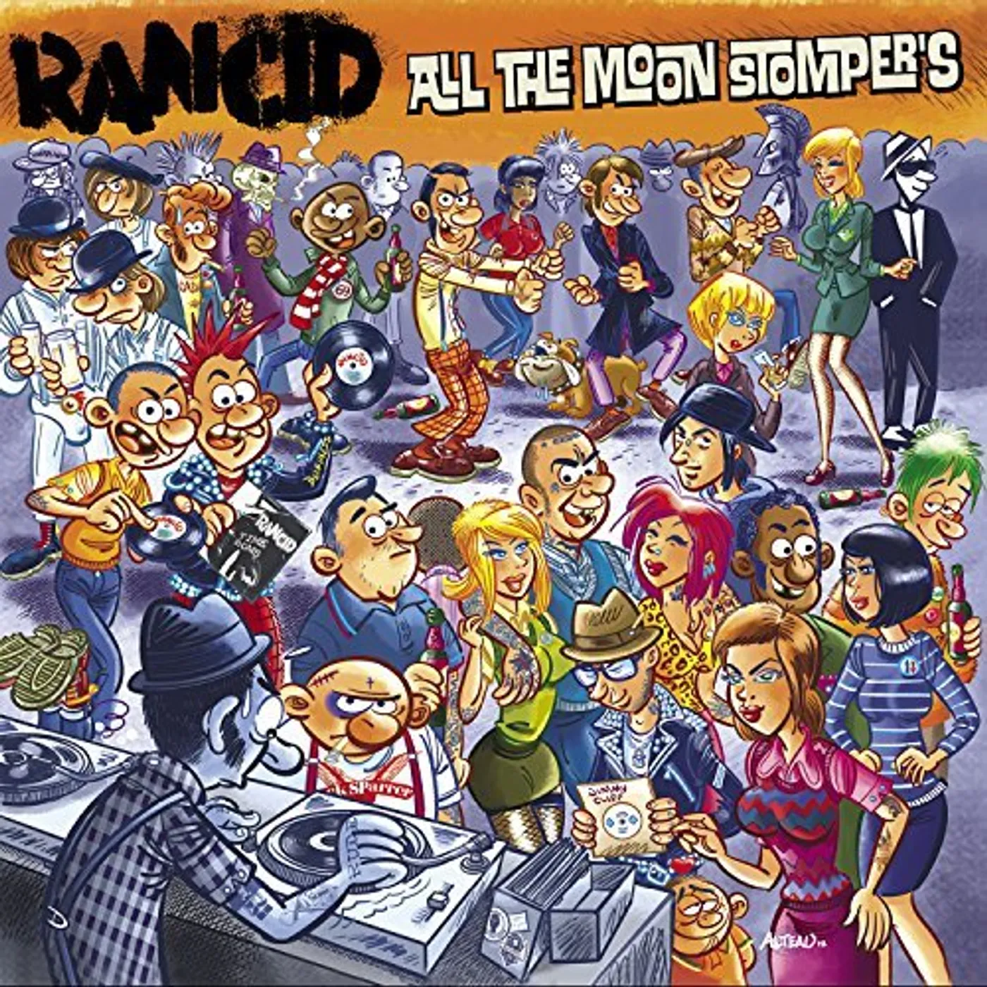 Rancid ALL THE MOONSTOMPERS CD