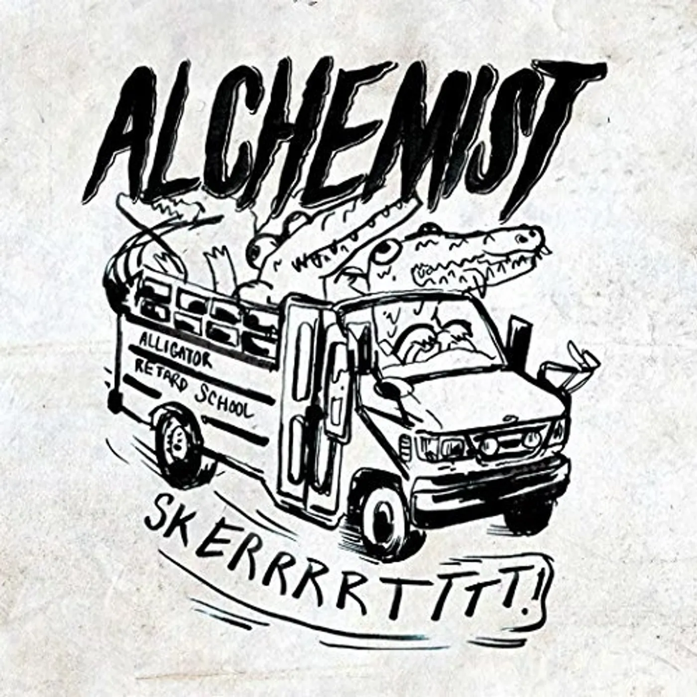 The Alchemist RETARDED ALLIGATOR BEATS Vinyl Record