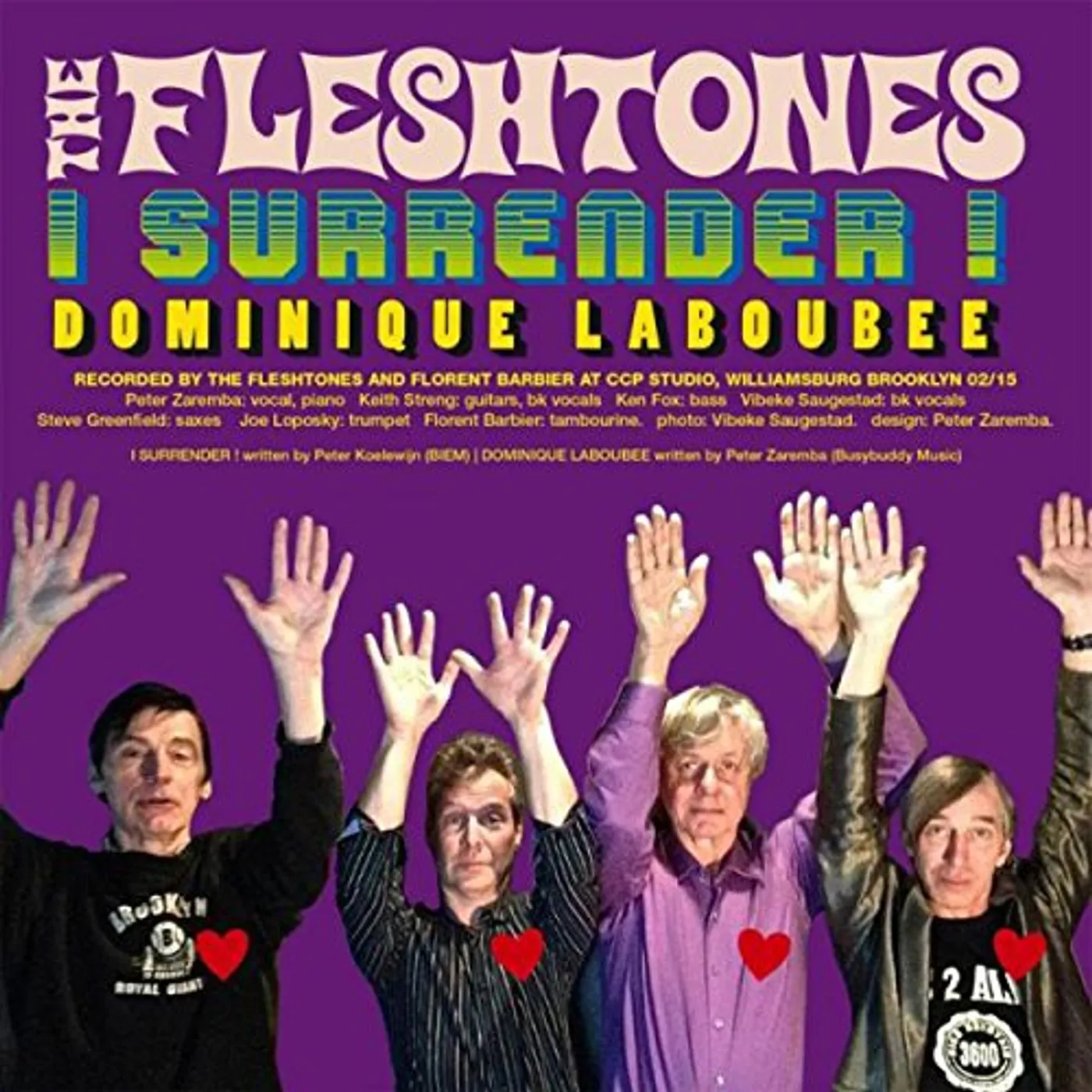 The Fleshtones I SURRENDER Vinyl Record