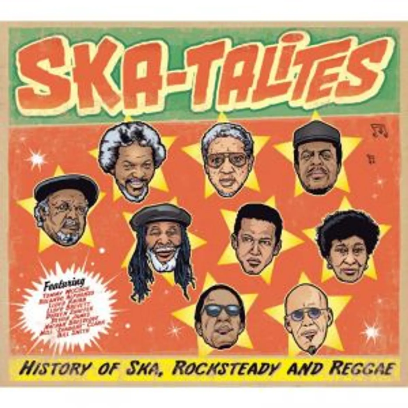 The Skatalites HISTORY OF SKA ROCKSTEADY & REGGAE CD
