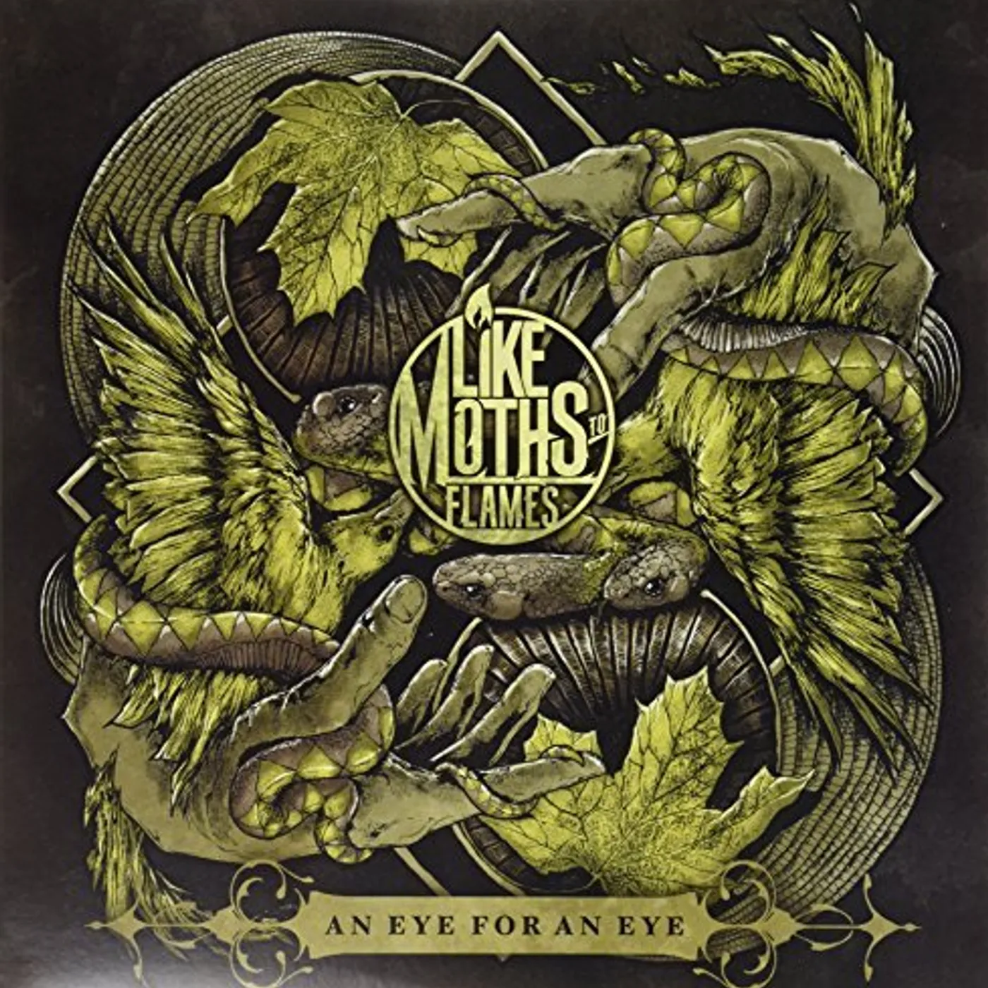 Like Moths To Flames AN EYE FOR AN EYE Vinyl Record