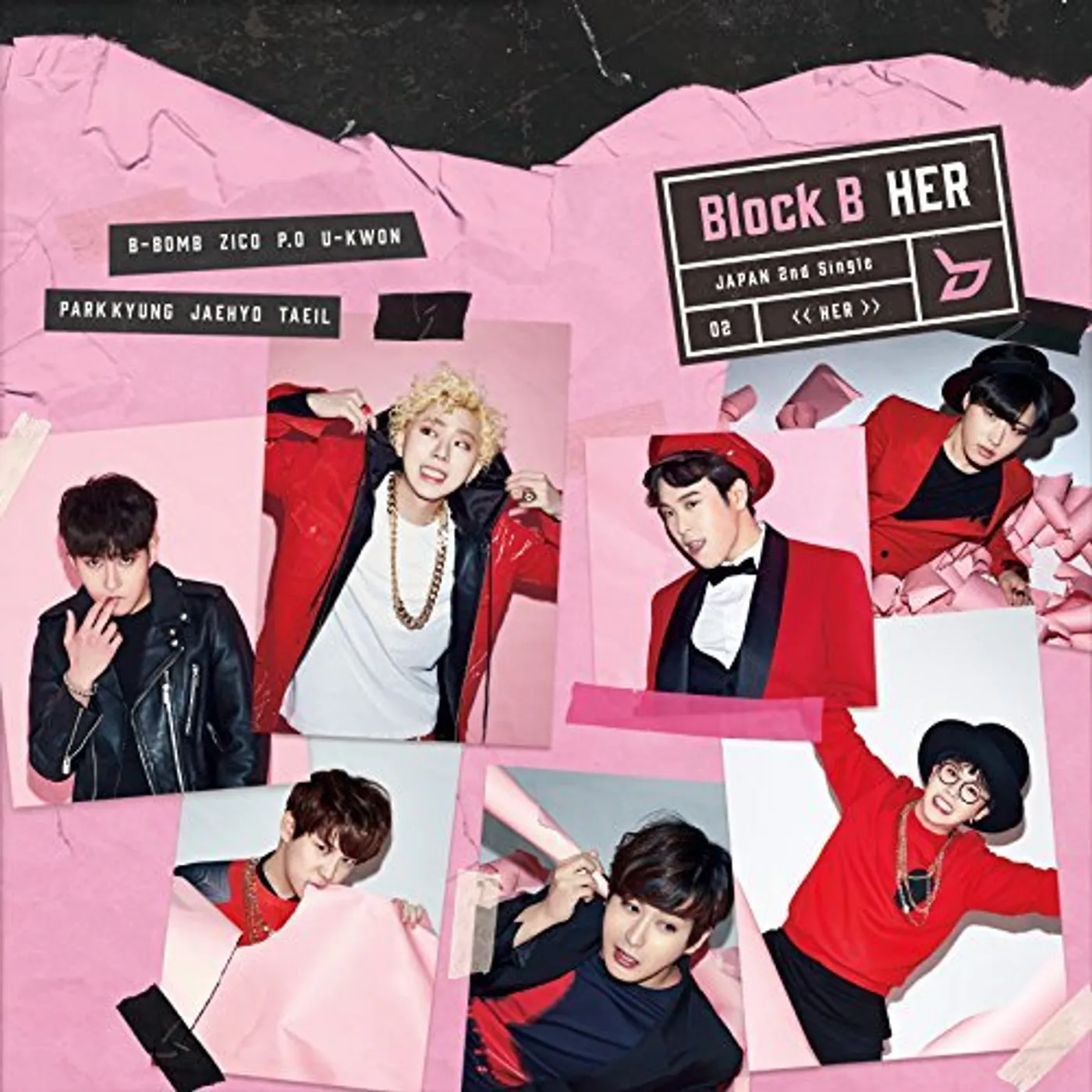 Block B H.E.R (JAPANESE VERSION) CD