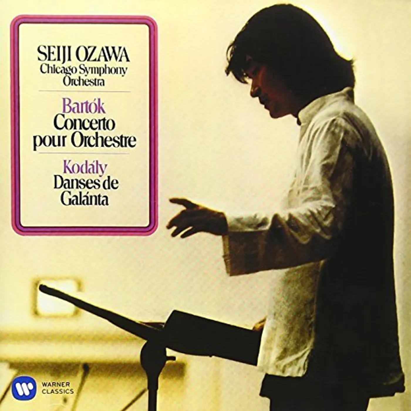 Seiji Ozawa BARTOK: CONCERTO FOR ORCHESTRA & KOD CD