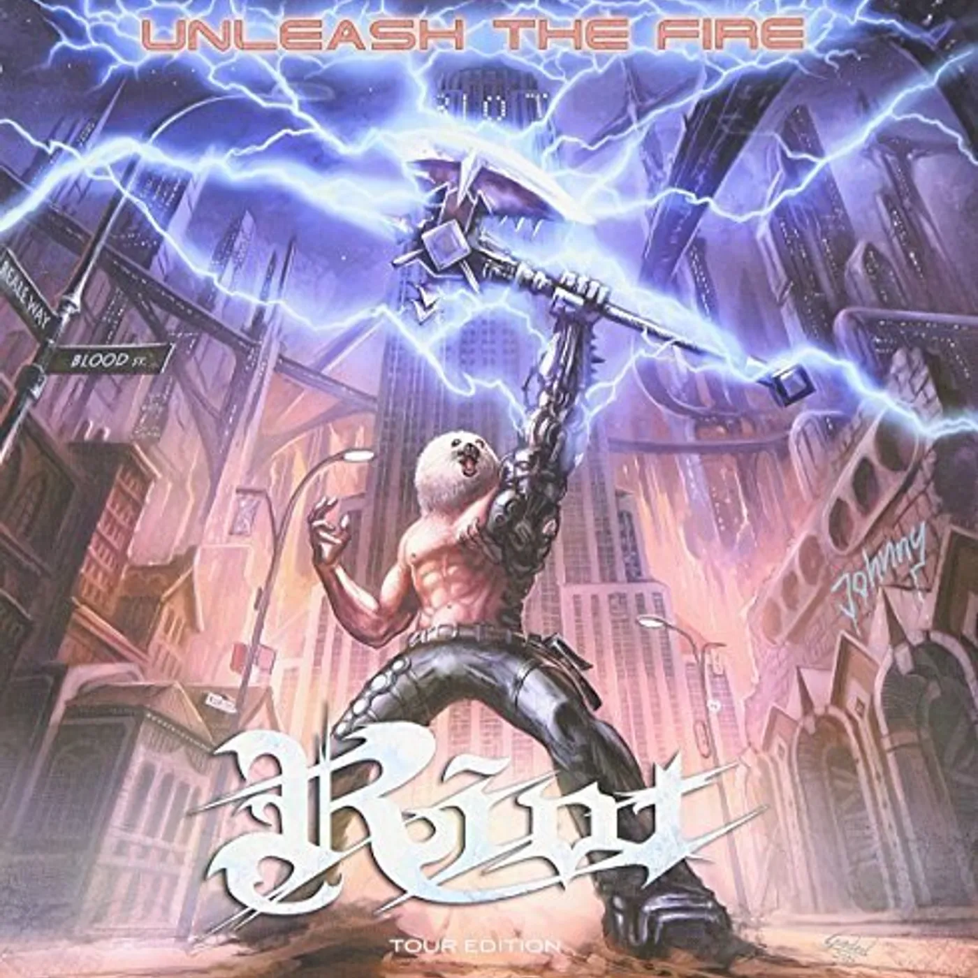 Riot UNLEASH THE FIRE CD