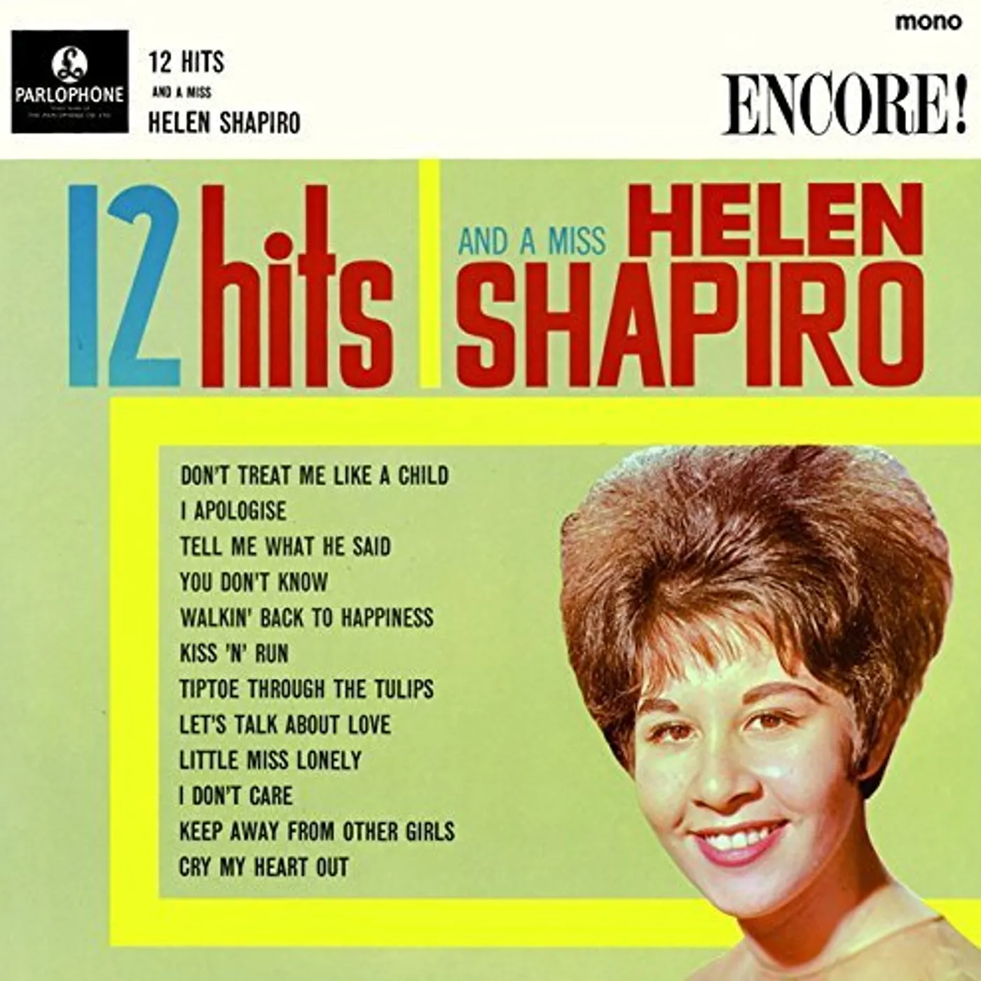 Helen Shapiro 12 HITS & A MISS CD