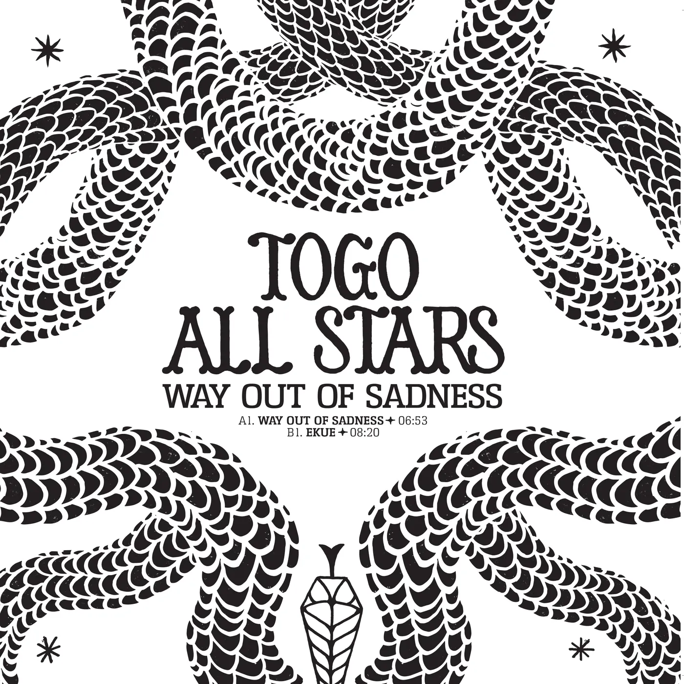 Togo All Stars WAY OUT OF SADNESS Vinyl Record