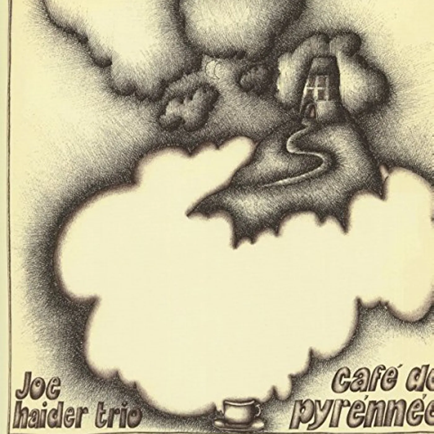Joe Haider Trio CAFE DES PYRENNEES Vinyl Record