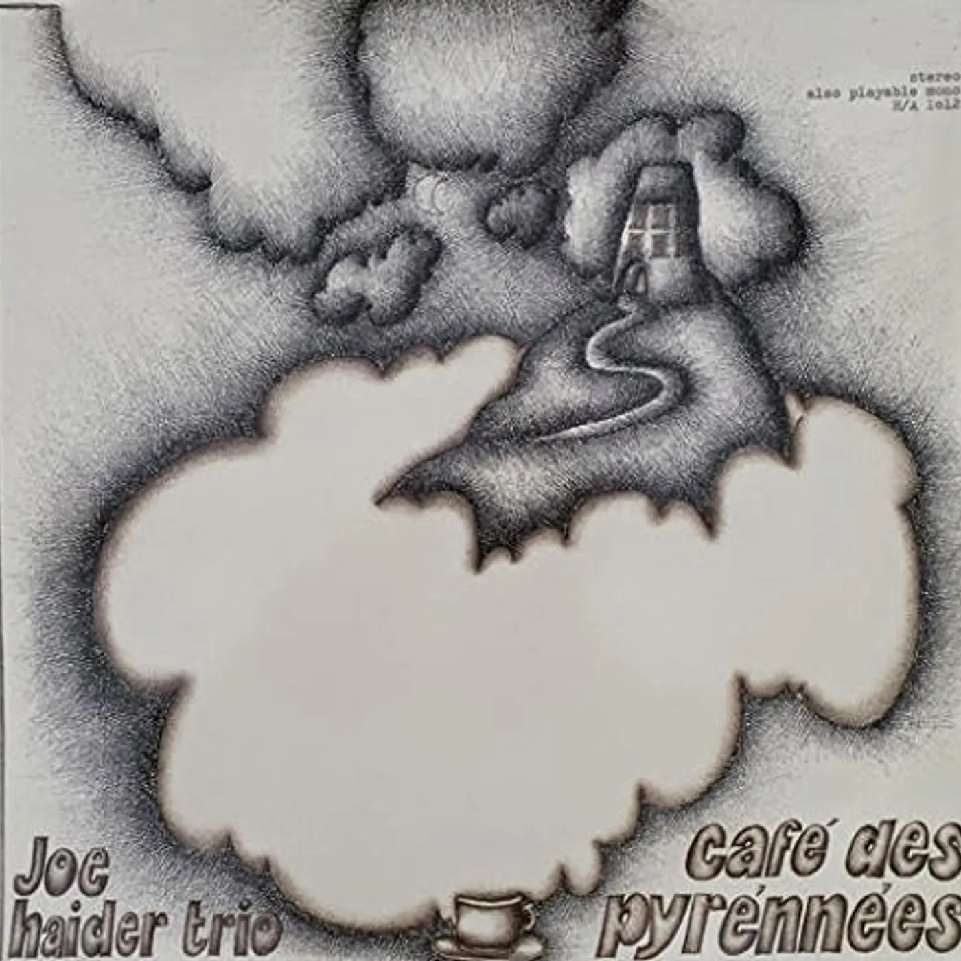 Joe Haider Trio CAFE DES PYRENNEES CD