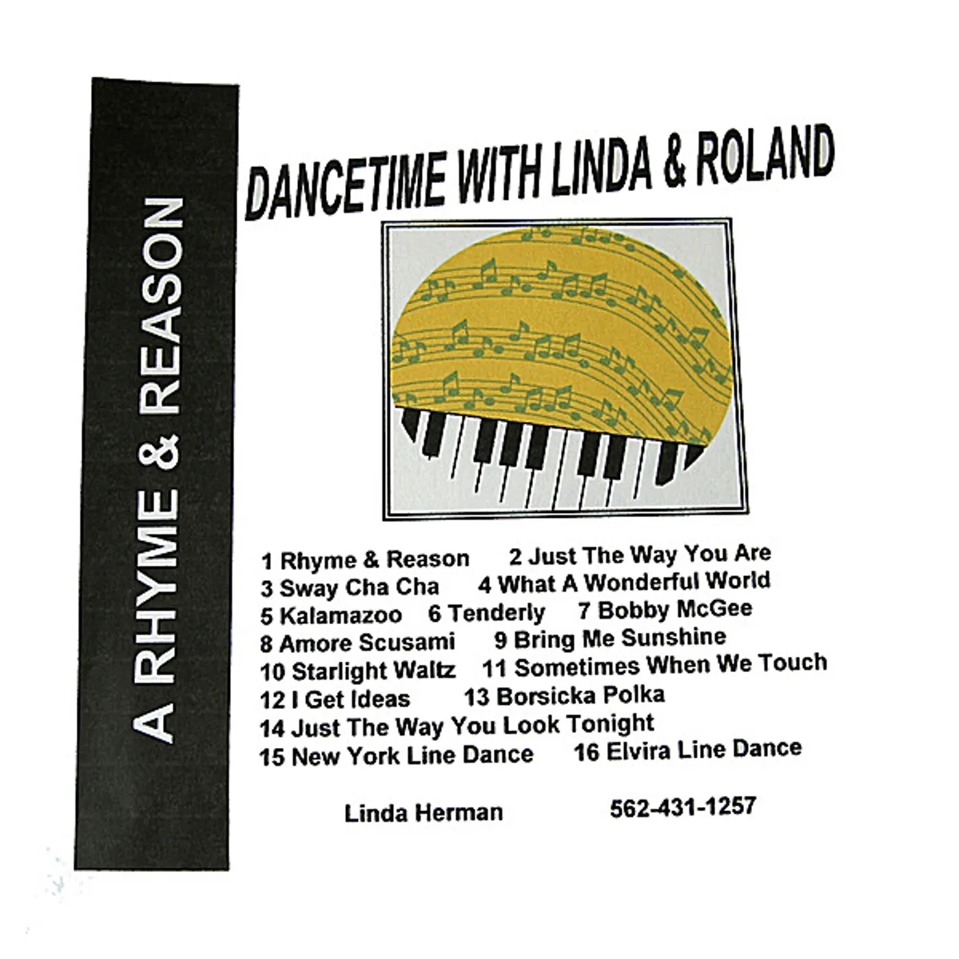 Dancetime With Linda & Roland RHYME & REASON CD