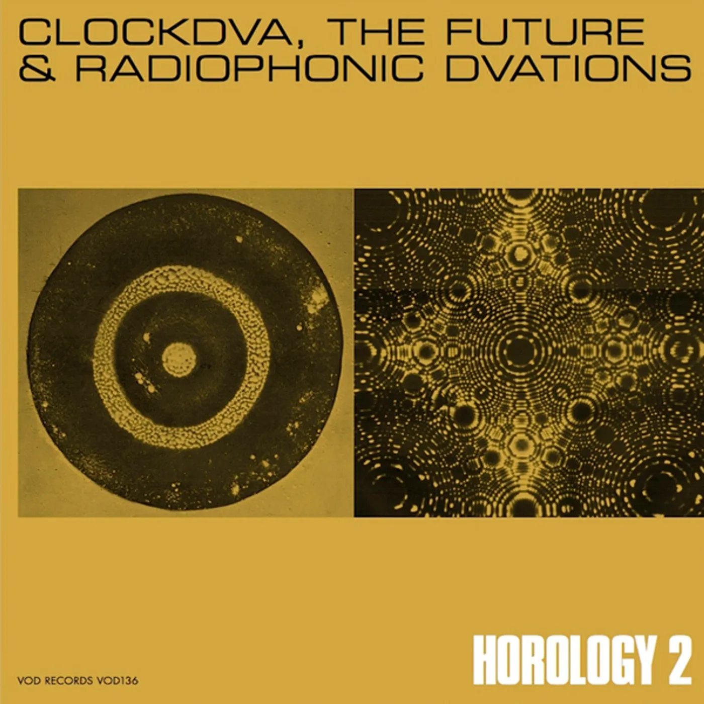 Clock DVA HOROLOGY 2: THE FUTURE & RADIOPHONIC DVATIONS Vinyl Record
