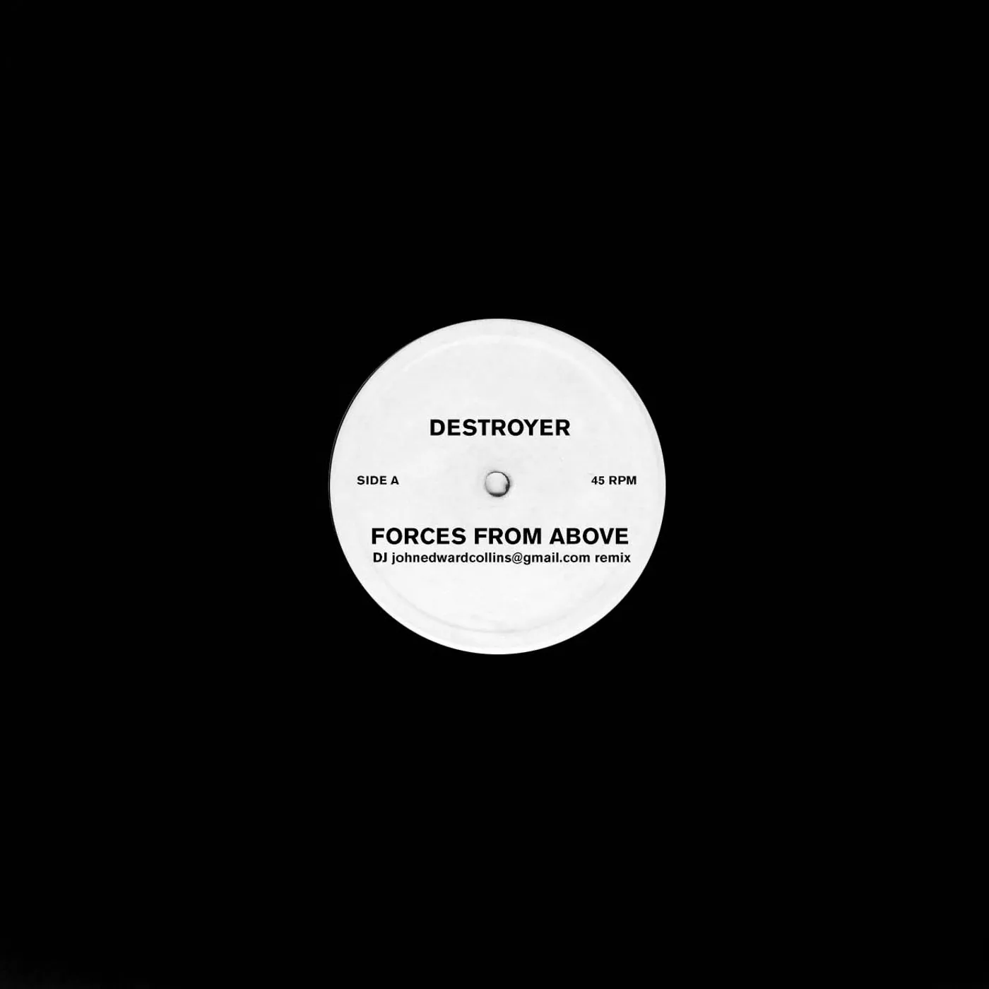 Destroyer FORCES FROM ABOVE / TIME SQUARE POISON SEASON Vinyl Record