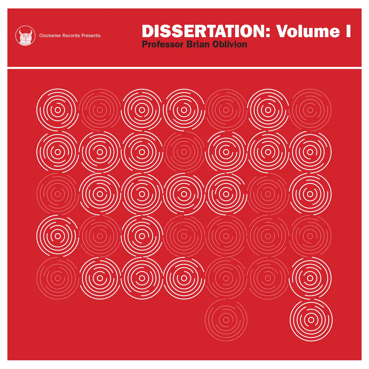 Professor Brian Oblivion DISSERTATION 1 CD