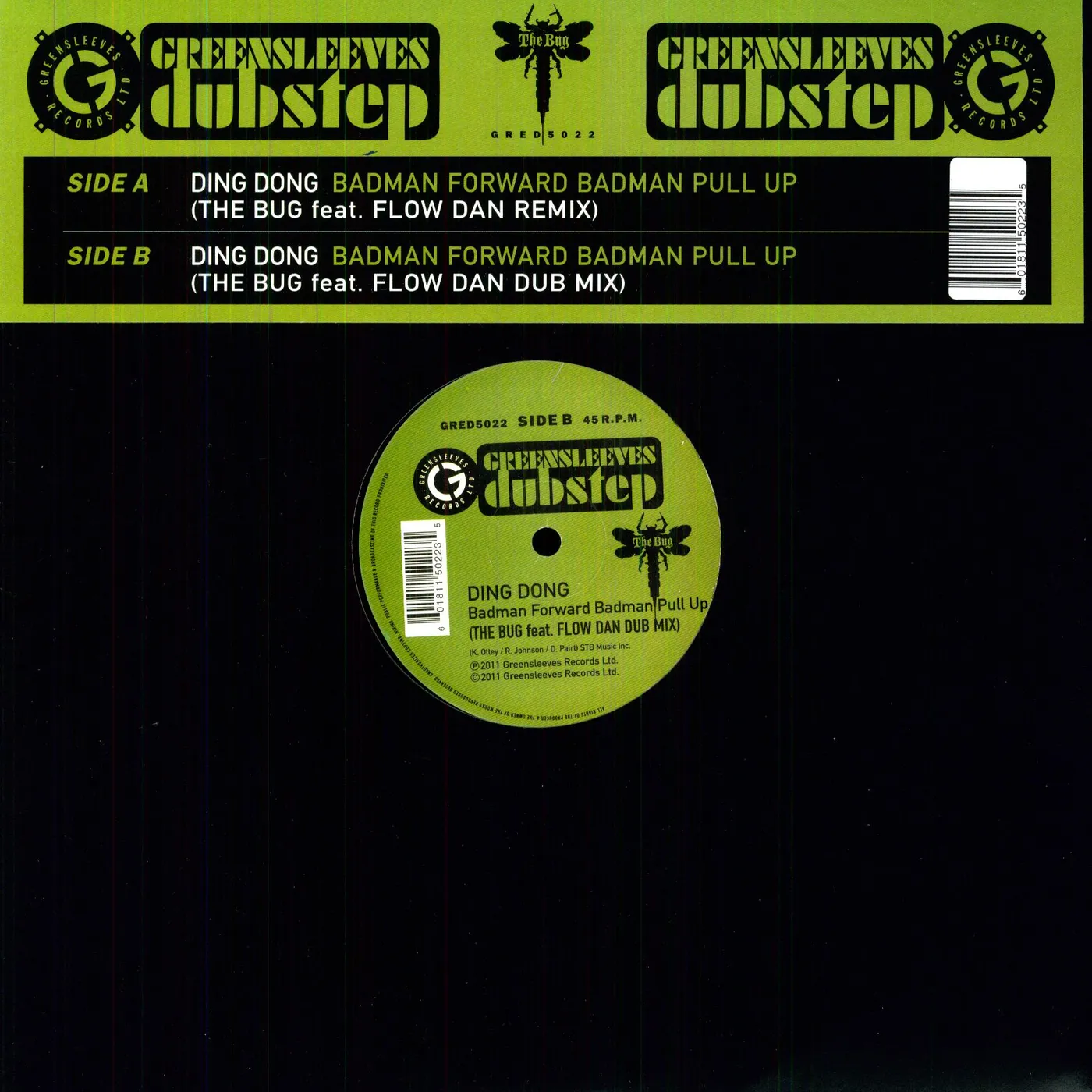 DING DONG BADMAN FORWARD BADMAN PULL UP DUBSTEP MIX Vinyl Record