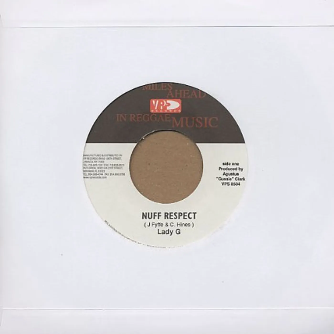 Lady G Nuff Respect Vinyl Record