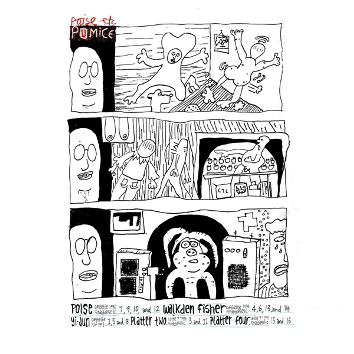 Pumice POISE ETC Vinyl Record