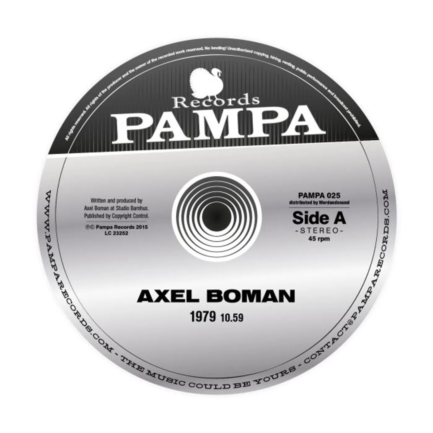 Axel Boman 1979 Vinyl Record