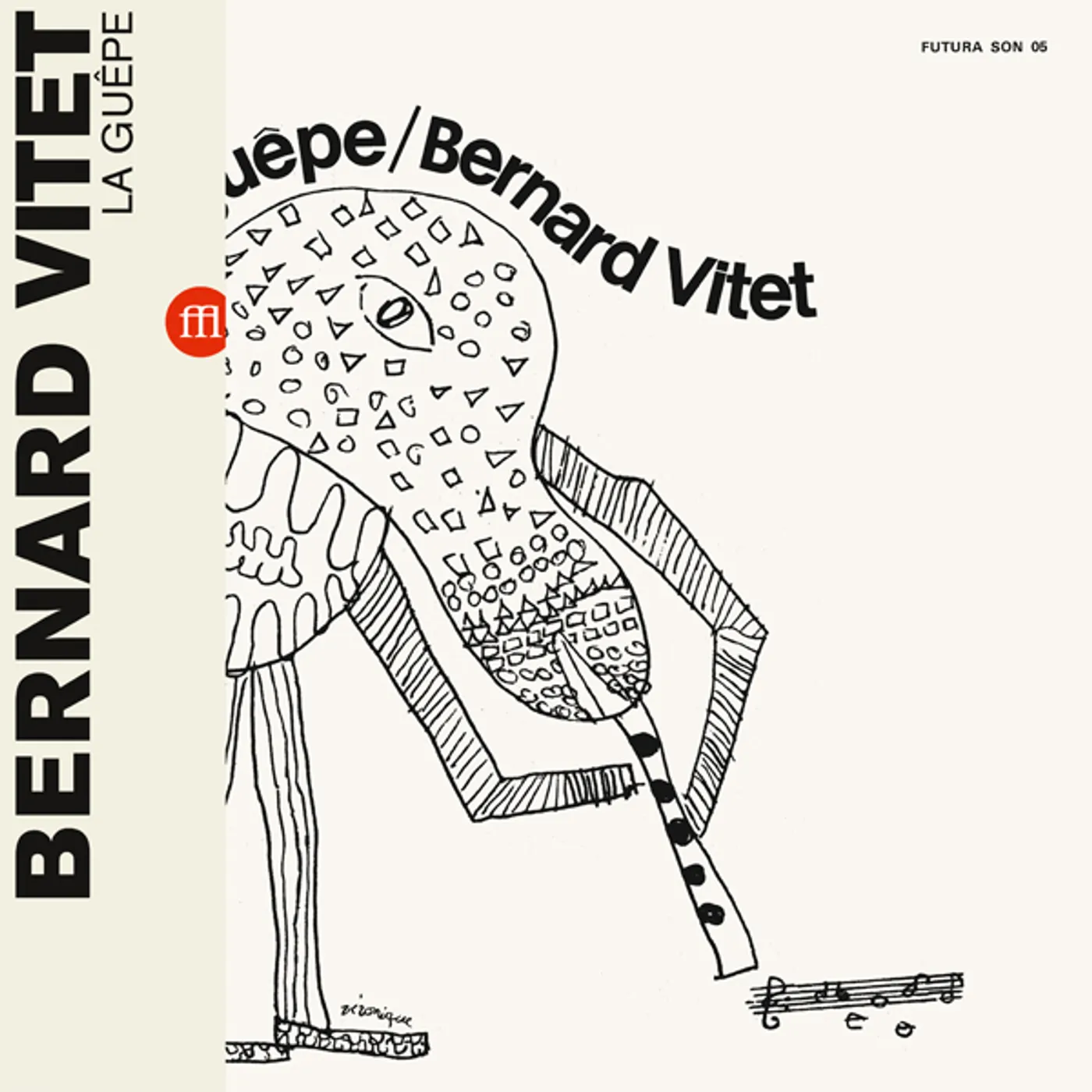 Bernard Vitet LA GUEPE Vinyl Record