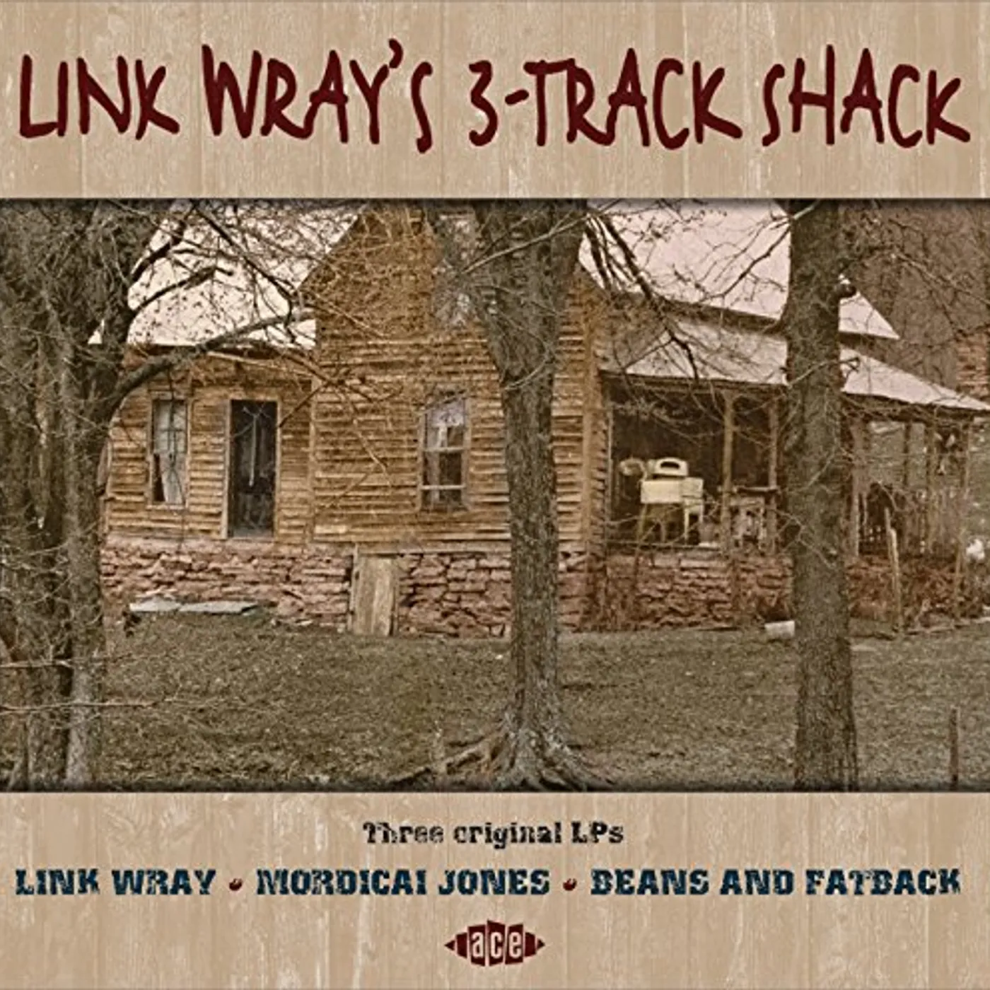 LINK WRAY'S 3-TRACK SHACK CD