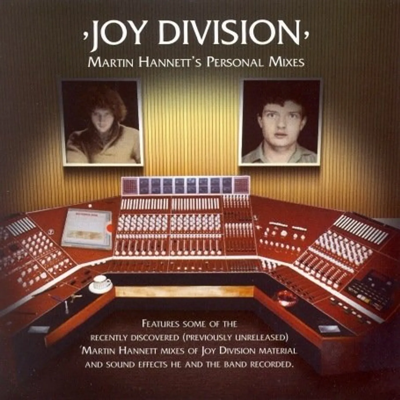 Joy Division Martin Hannett's Personal Mixes Vinyl Record