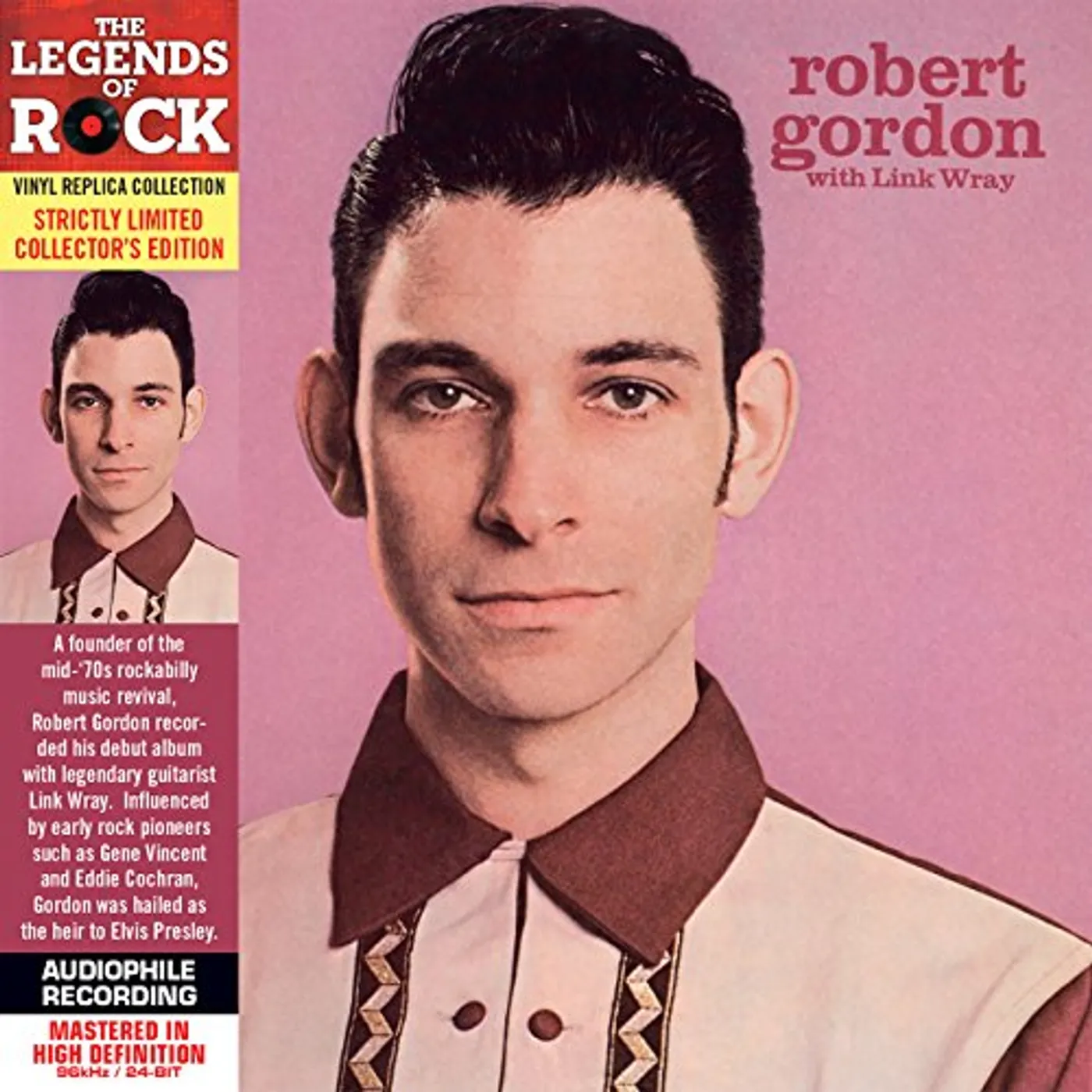 ROBERT GORDON WITH LINK WRAY CD