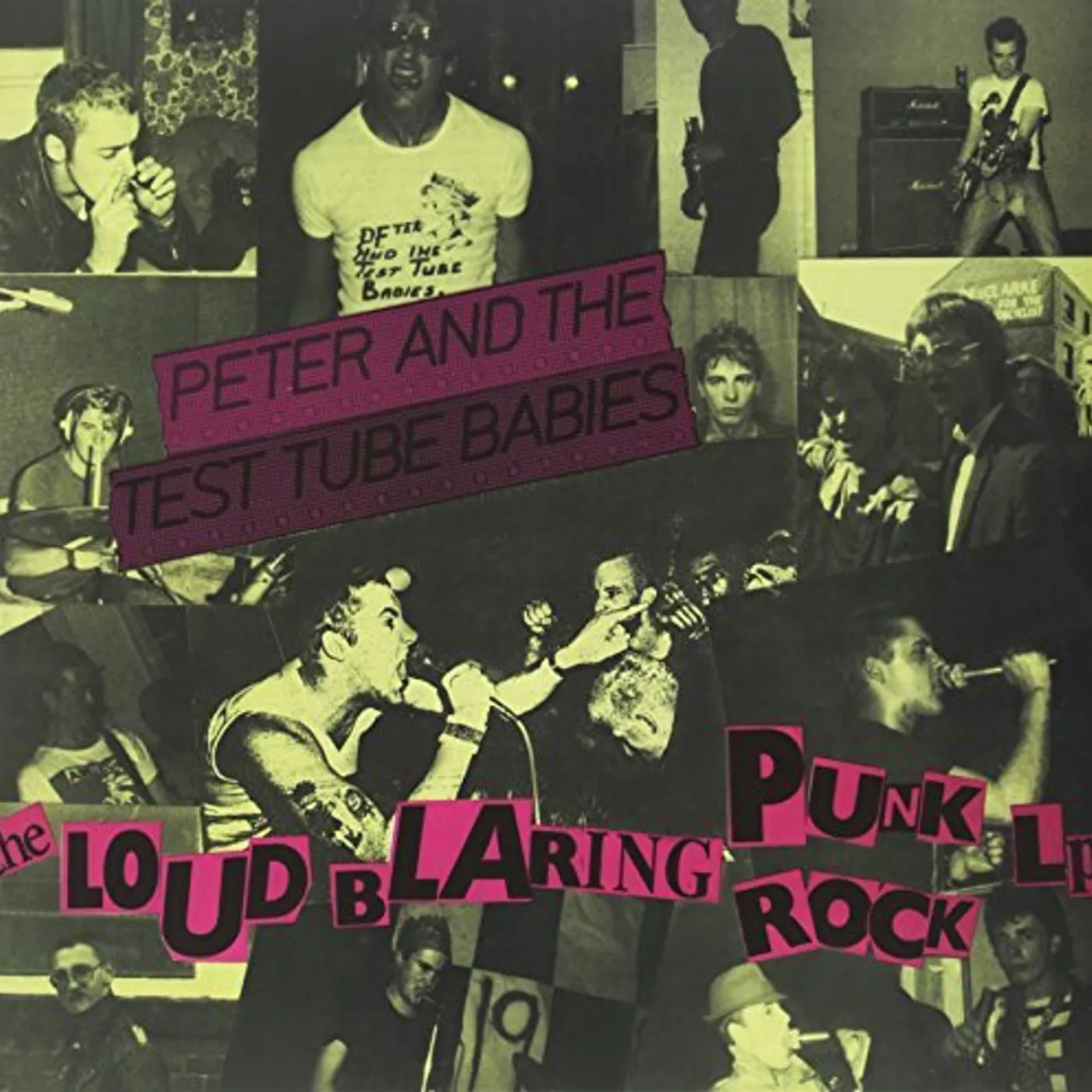 Peter and the Test Tube Babies Loud Blaring Punk Rock Vinyl Record