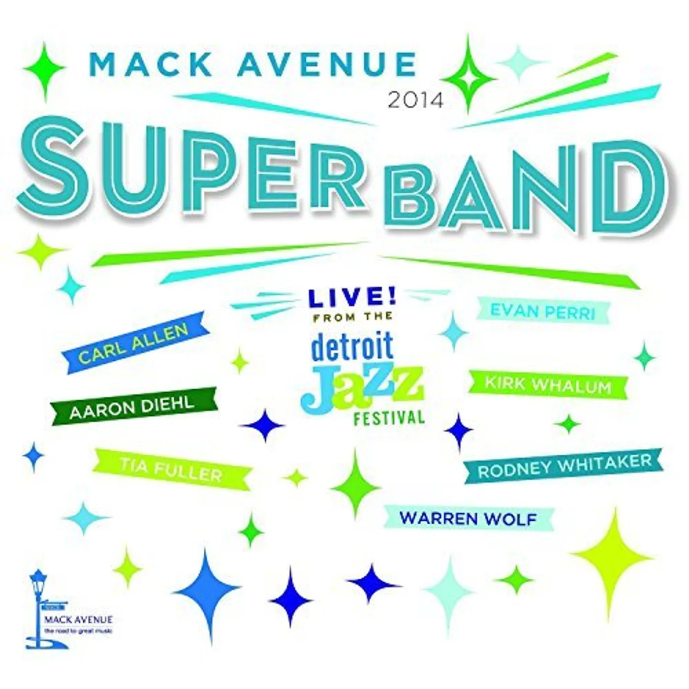 Mack Avenue SuperBand LIVE FROM THE DETROIT JAZZ FESTIVAL - 2014 CD